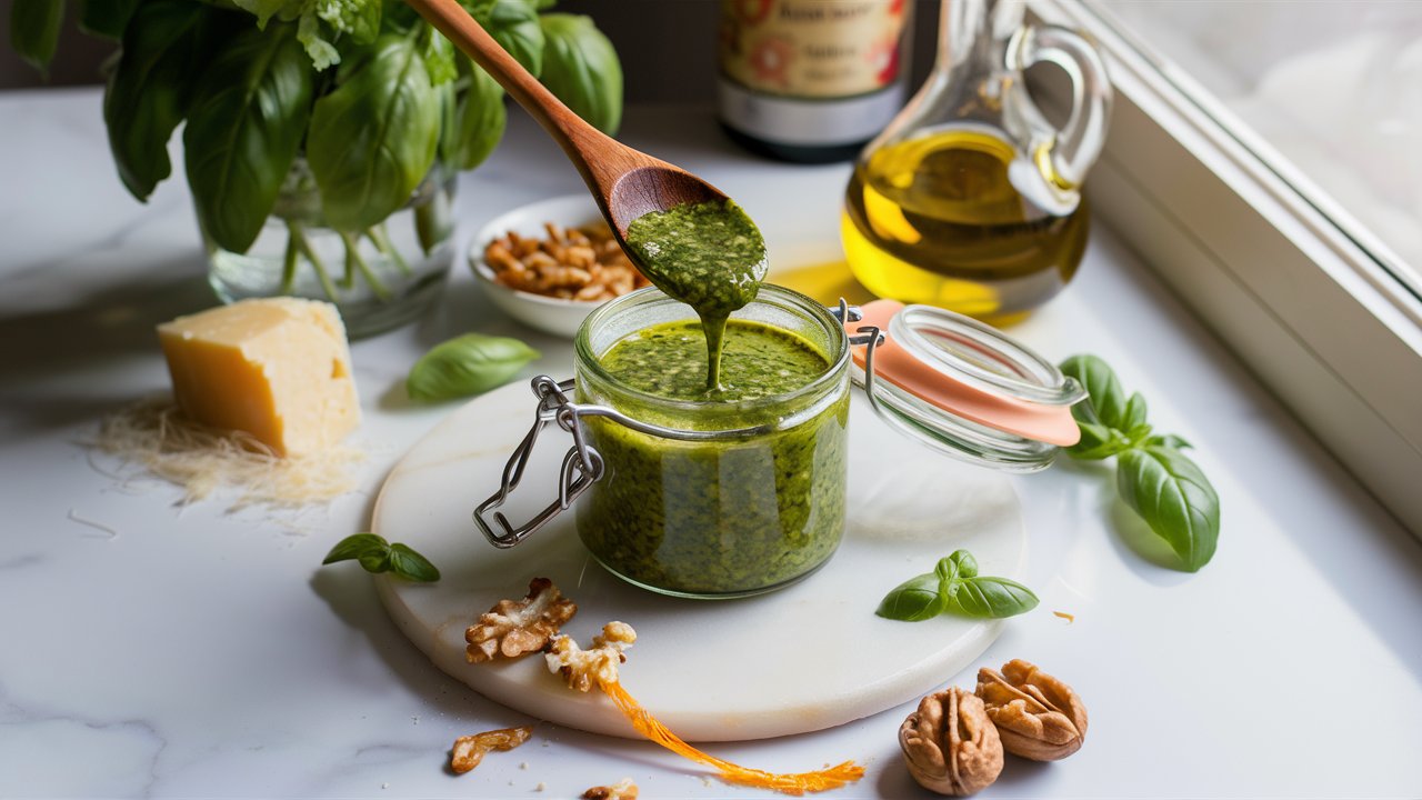 Pesto Recipe Without Pine Nuts: 1 Easy Budget-Friendly Version That’s Incredibly Delicious